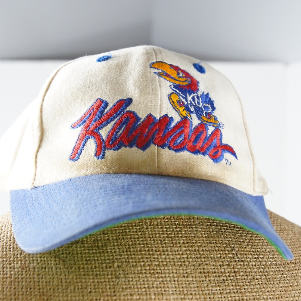 Vintage KU kansas Jayhawks snapback hat